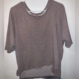 women’s high, low t-shirt.